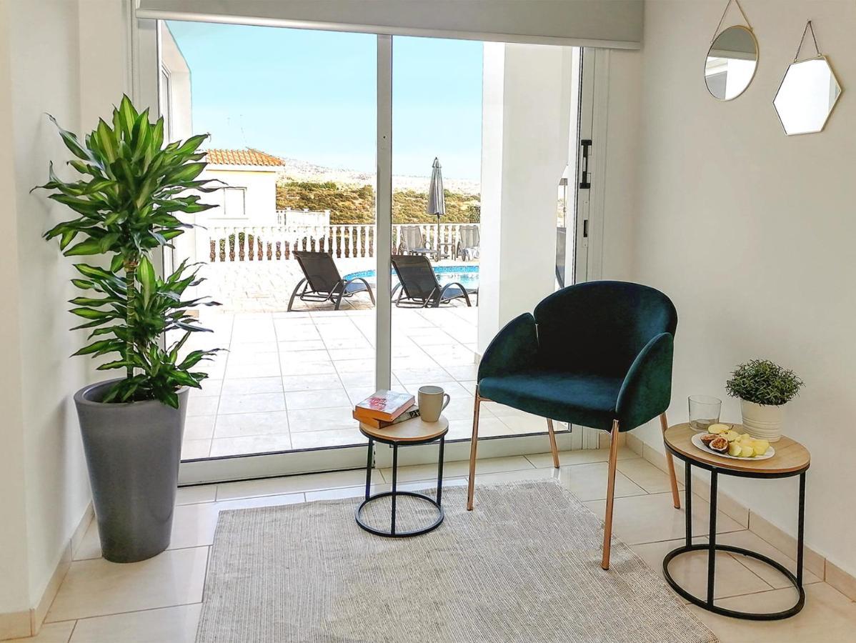 Katya-Sofia Villa - Tranquility With Sea View Peyia Extérieur photo