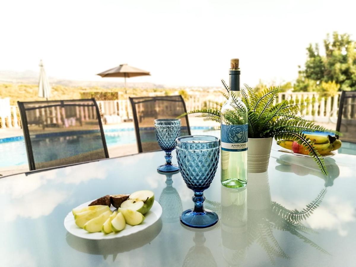 Katya-Sofia Villa - Tranquility With Sea View Peyia Extérieur photo